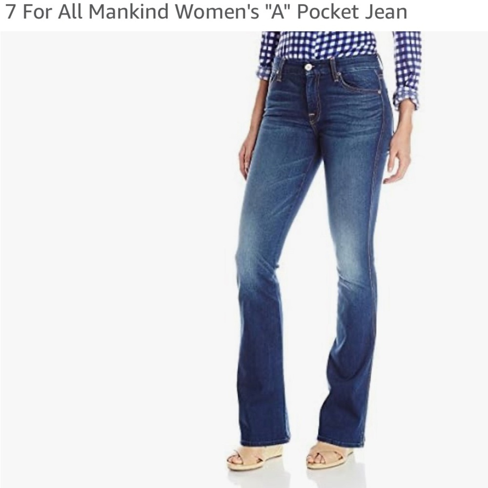 7 for All Mankind A Pocket Jeans 32